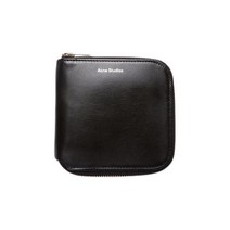 [명품]22FW Acne Studios 아크네 스튜디오 로고 바이폴드 반지갑 블랙 CG0106 CG0106