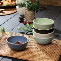 한국전통자기 여주 소야 다이어트 밥공기 5컬러, 민트 2P