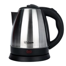 대용량 1.8L 원터치 스테인레스 전기커피포트 무선전기주전자 전기물끓이기, 1.8L 스테인레스 포트