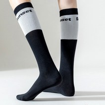 뉴레터링 니삭스 테니스양말 요가 필테양말 스포츠룩, 쿠팡 04 SUN SET