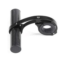 자전거 핸들바 일체형 픽시 드롭바 라이저바 각도조절 스템 가변 10cm 알루미늄 합금 핸들 바 익스텐더 브래킷 프론트 라이트 손전등 컴퓨터 홀더 확장 마운트 램프 지원, 검은색, 02 Black