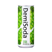 동아오츠카 데미소다 청포도 250ml X 30캔(1박스) 탄산음료 캔음료 사이다