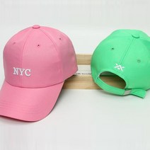 네온컬러 레터링 포인트 야구모자 볼캡 꾸안꾸패션
