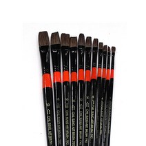 칠성당 790F 반황모 (평붓) 1~20호 수채화 회화 채색 붓, 15호(24049)