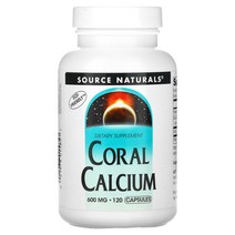 소스내추럴스 산호 칼슘 600mg 캡슐 120정
