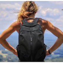 간단 등산가방 소형 등산배낭 35리터, 블랙