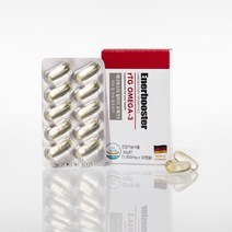 에너부스터 알티지 오메가3 독일 수입 완제품 식물성캡슐, 1000mg/30캡슐, 7개