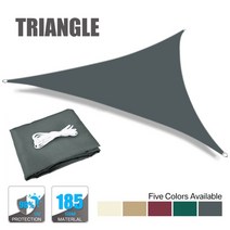 클래식 티피 캠핑 타프쉘 유일 어닝 270도 에어 쉘터 라운지 개방형5x5x5m 3.6x3.6x3.6m 천막 방수 방수포 텐트 그늘 삼각형 정원 캐노피 양산 야외, 협력사, 500x500x500cm, 딥 그레이