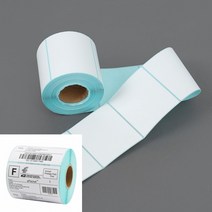 유니드잇코리아 라벨스티커 500P 80X70 스티커라벨 유포라벨지 감열지