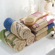 무한타올 피에르가르뎅 울리 세면타월 5장, 파랑, 10장