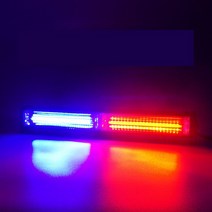 12V 24V 2구 면발광 LED 경광등 맞춤형, 24v옐로우, 24v레드