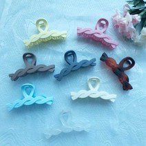 디스코핀// 헤어핀&디스코 무광 컬러 11CM 꼬임 집게핀