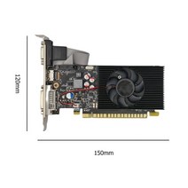 그래픽카드 rtx gtx 채굴용그래픽카드 GT730 128BIT 게임 비디오 카드 PCI-express2.0 16X 4GB DDR3 데스크, 01 GT730 4GB DDR3