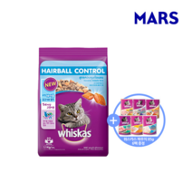 마즈 위스카스 건식+습식 포켓 헤어볼 닭고기와 참치1.1KG+파우치 85g 6팩, ., .