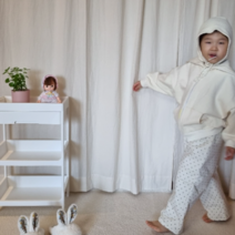 세아 아동 패딩 땡땡이 팬츠