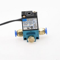 게이트 볼 밸브 MAC 3 포트 전자식 부스트 제어 솔레노이드 밸브 DC12V 35A-ACA-DDBA-1BA (6MM 튜브 피팅 ) 황동 소음기, 02 35A-ACA-DDBA-1BA 12V, 02 35A-ACA-DDBA-1BA 12V