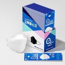 오투미세먼지방역마스크 국산 식약처KF-94 1매입 50개, 1개입