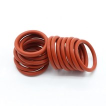 고무오링 패킹 실리콘 오링 고무링 VMQ-O 링 씰 개스킷 두께 CS 3mm OD 10 ~ 70mm 실리콘 고무 절연 방수, 13 OD 22mm_01 빨간_01 3mm