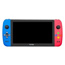 PS7000 비디오 게임 콘솔 7 인치 쿼드 코어 HD LCD 화면 4000 게임 레트로 게임 콘솔 휴대용 핸드 헬드 게임 플레이어, 보여진 바와 같이, 하나