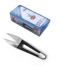 삼덕 쪽가위(10개입) 스텐 수선 바느질 실밥제거 실밥따개 재단 봉제 수예 공예 낚시
