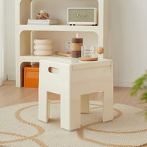 로얄다이아 캐비닛스툴 미드센추리 모던 빈티지 뉴트로 포인트 체어 인테리어의자, 캐비닛체어 - 화이트