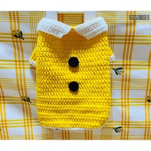 [코바늘 DIY 키트] 강아지 유치원 원복 만들기, 기본세트 + 실 추가 1볼