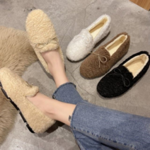 오노마 오노마 ONM 여성털 모카신 방한로퍼 보트슈즈 캐주얼단화 플랫 (9282553)