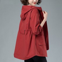 여성 바람막이 스포츠 바람막이 봄 가을 여름 골프웨어자켓 용 트렌치 코트 후드 탑스 후드집업