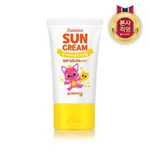LG생활건강 베비언스 핑크퐁 무기자차 선크림 60ml, 단일옵션