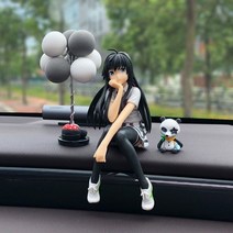 진양오픈마켓 차량용 피규어 장식품 루피와 소녀, 07