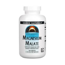 소스내츄럴스 마그네슘 말레이트1250mg 180 타블렛, 1개, 기본