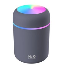안개발생기 어항안개발생기 수조안개발생기 300ml usb 공기 가습기 미니 초음파 오일, 네이비 블루