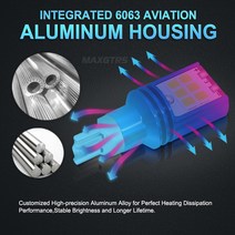 2x 1400LM T15 W16W 921 912 LED 백업 라이트 3030 칩 12V 24V 자동차 차량용 역전 전구 턴 시그널 브레이, 02 WHITE