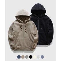 JEMUT [패키지] 하이 양기모 후드 집업 HJHD2082 [Package] High Double Napping Hood Zipup HJHD2082