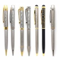 [재미나]각인서비스 메탈한글 나랏말쌈A B 훈민정음터치 메탈 십계명 볼펜 레이저각인, 나랏말쌈 A형, 금장