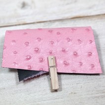 로스킨 소가죽(핑크 타조패턴)1.2mm 10평단위