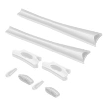 편광 교체용 렌즈 호환-오클리 Flak Jacket 선글라스 - Options, 1 X White Kit