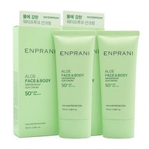 엔프라니 알로에 워터프루프 선크림 100ml+100ml