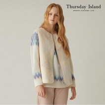 써스데이아일랜드 여성 믹스 퍼 베스트 T208MLT244W