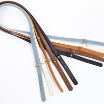 [앵콜스] 젤리가죽 숄더크로스 가방끈 5컬러 뜨개부자재 가방부자재, 브라운 1개