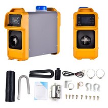 화물차 무시동히터 차량용 열교환기 트럭 용 lcd 스위치 원격 제어가있는 8kw 12v 올인원 디젤 에어 히터 자동차 보트 캐러밴 suv rv 디젤 주차 히터, 2kw 12v 회색