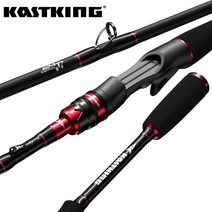 루어 낚싯대 미끼 kastking max steel rod 탄소 스피닝 캐스팅 2.4m, 주조(2.28m-h-xh)