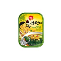 샘표우리엄마 깨끗한깻잎 기타반찬통조림, 70g, 10개입