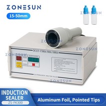 ZONESUN 작은 직경 알루미늄 호일 필름 휴대용 밀봉 기계 날카로운 뾰족한 플라스틱 병 ZS-FK300