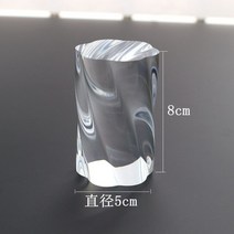 빈티지소품 벽장식소품 레트로 투명 아크릴 솔리드 꽃 보석 디스플레이 소품 화장품 디저트 케이크 모델, 05 Diameter5x8cmHigh