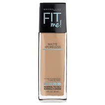 메이블린 핏 미! 파운데이션 매트 + 포어리스 30ml, 1개, 124 Soft Sand