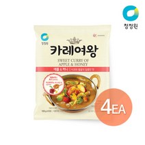 [청정원] 카레여왕 애플&허니 108g x 4개