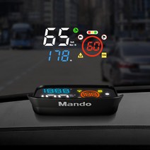 만도 GPS 연동연결 HUD 스마트 헤드업디스플레이 + 클린앤샤인 1set 사은품 동봉발송, 만도 S-HUD 시거잭연결타입+클린앤샤인1set