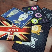 먼지없는러그 카페트 캐릭터 감성러그 물세탁 kr56565, 옥천쿠팡 고양이캐릭터