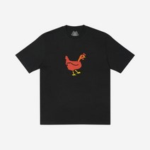 [정품] 팔라스 클러킹 티셔츠 블랙 - 22SS Palace Clucking T-Shirt Black